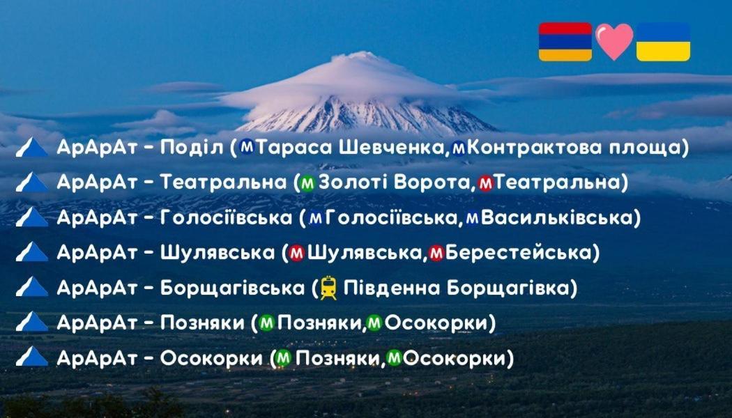 Ararat-Borschagovskaya Hostel Κίεβο Εξωτερικό φωτογραφία